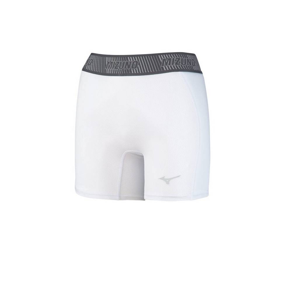 Pantalones Cortos Mizuno Aero Vent Padded Sliding Mujer Blancas Ofertas TWKE-53076